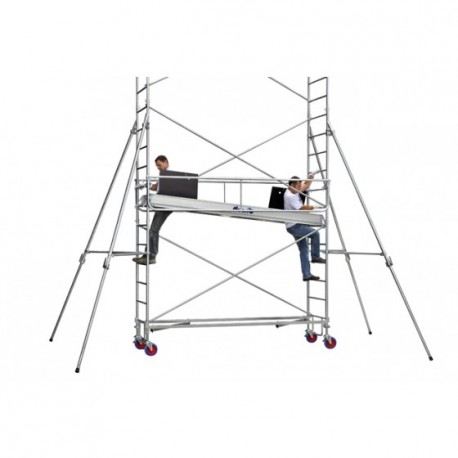 ECHAFAUDAGE ROULANT ROLLSTAR 205/5.50m
